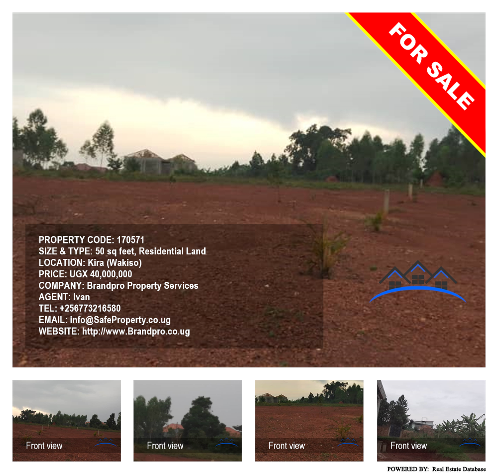 Residential Land  for sale in Kira Wakiso Uganda, code: 170571