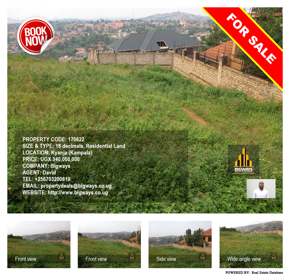 Residential Land  for sale in Kyanja Kampala Uganda, code: 170622