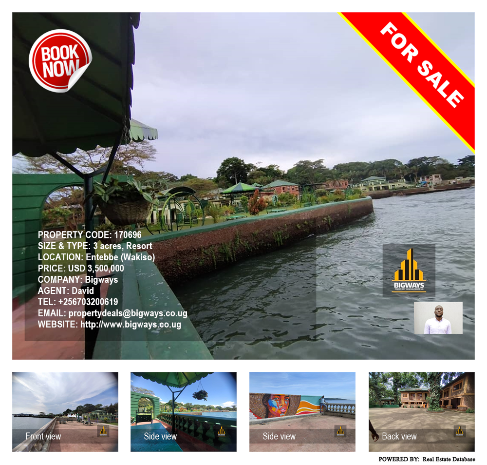 Resort  for sale in Entebbe Wakiso Uganda, code: 170696
