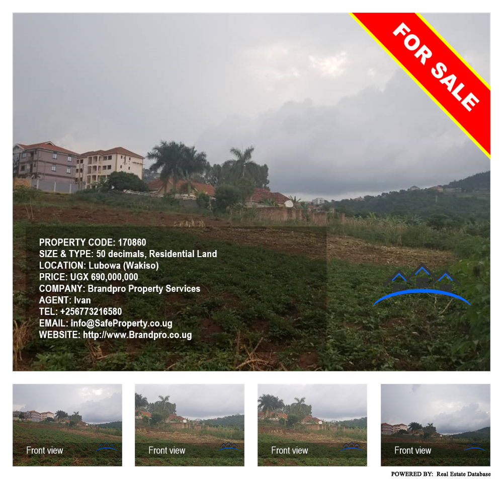 Residential Land  for sale in Lubowa Wakiso Uganda, code: 170860
