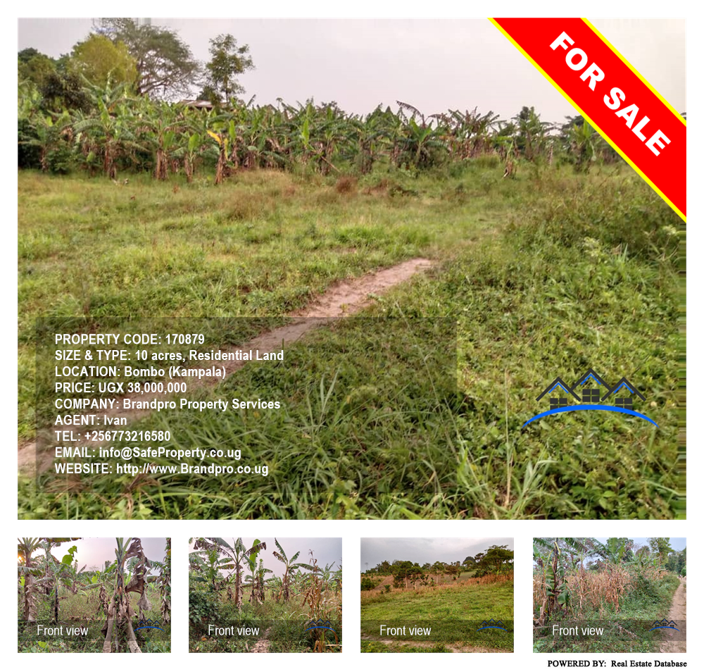 Residential Land  for sale in Bombo Kampala Uganda, code: 170879