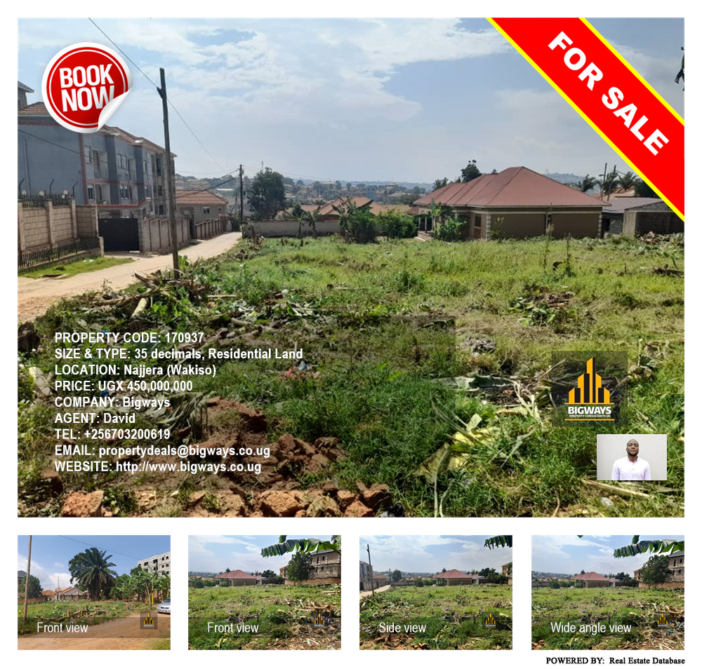 Residential Land  for sale in Najjera Wakiso Uganda, code: 170937