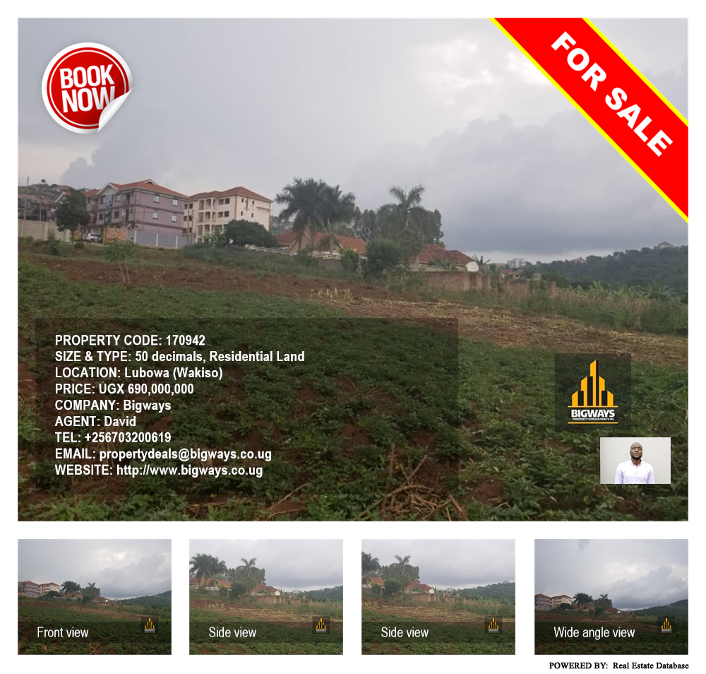 Residential Land  for sale in Lubowa Wakiso Uganda, code: 170942