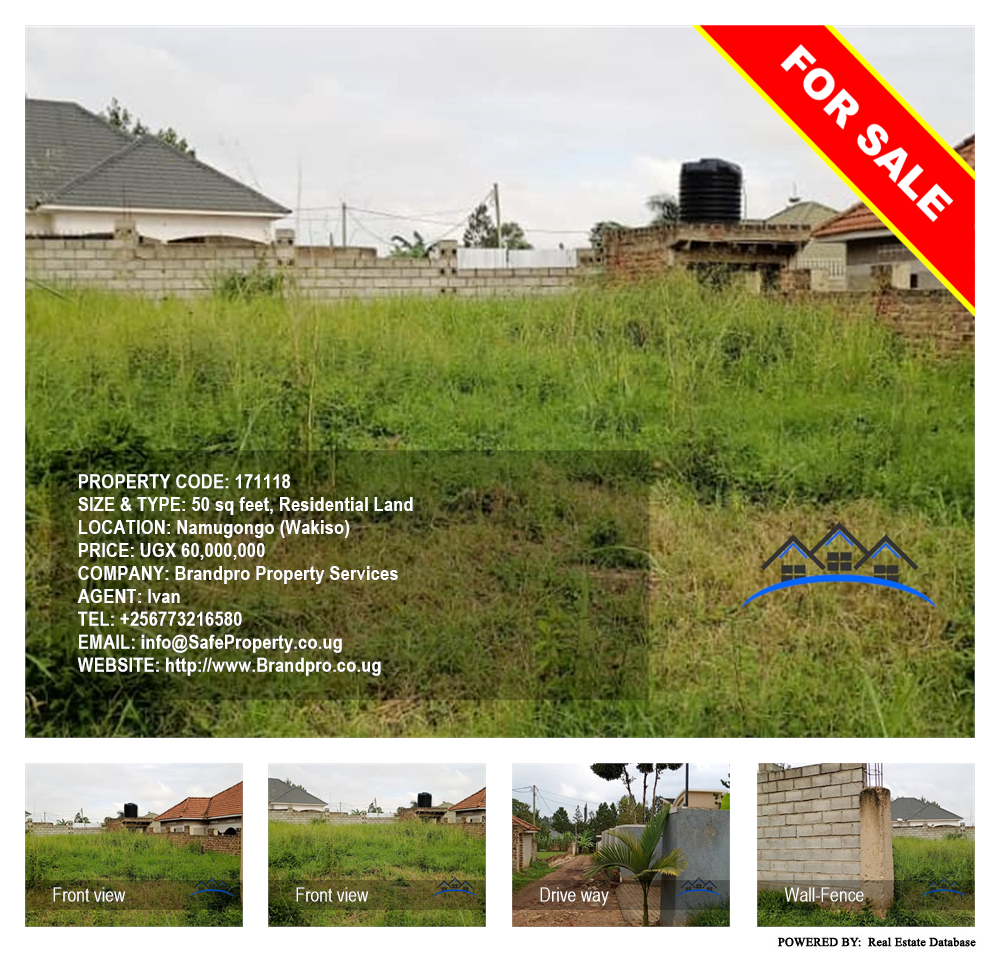 Residential Land  for sale in Namugongo Wakiso Uganda, code: 171118