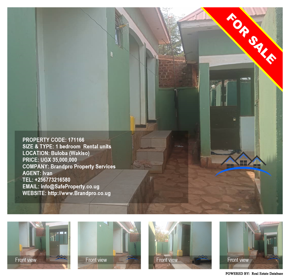 1 bedroom Rental units  for sale in Buloba Wakiso Uganda, code: 171166