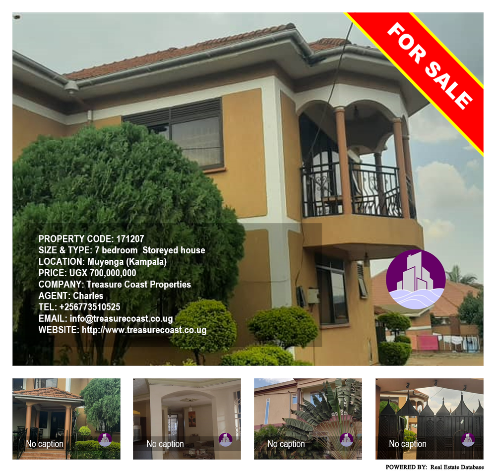 7 bedroom Storeyed house  for sale in Muyenga Kampala Uganda, code: 171207