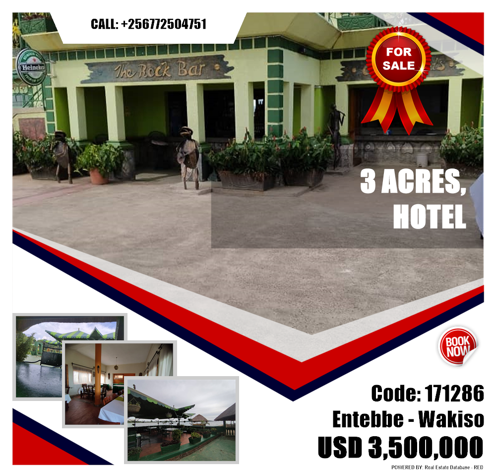 Hotel  for sale in Entebbe Wakiso Uganda, code: 171286