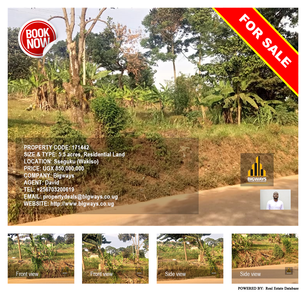 Residential Land  for sale in Seguku Wakiso Uganda, code: 171442