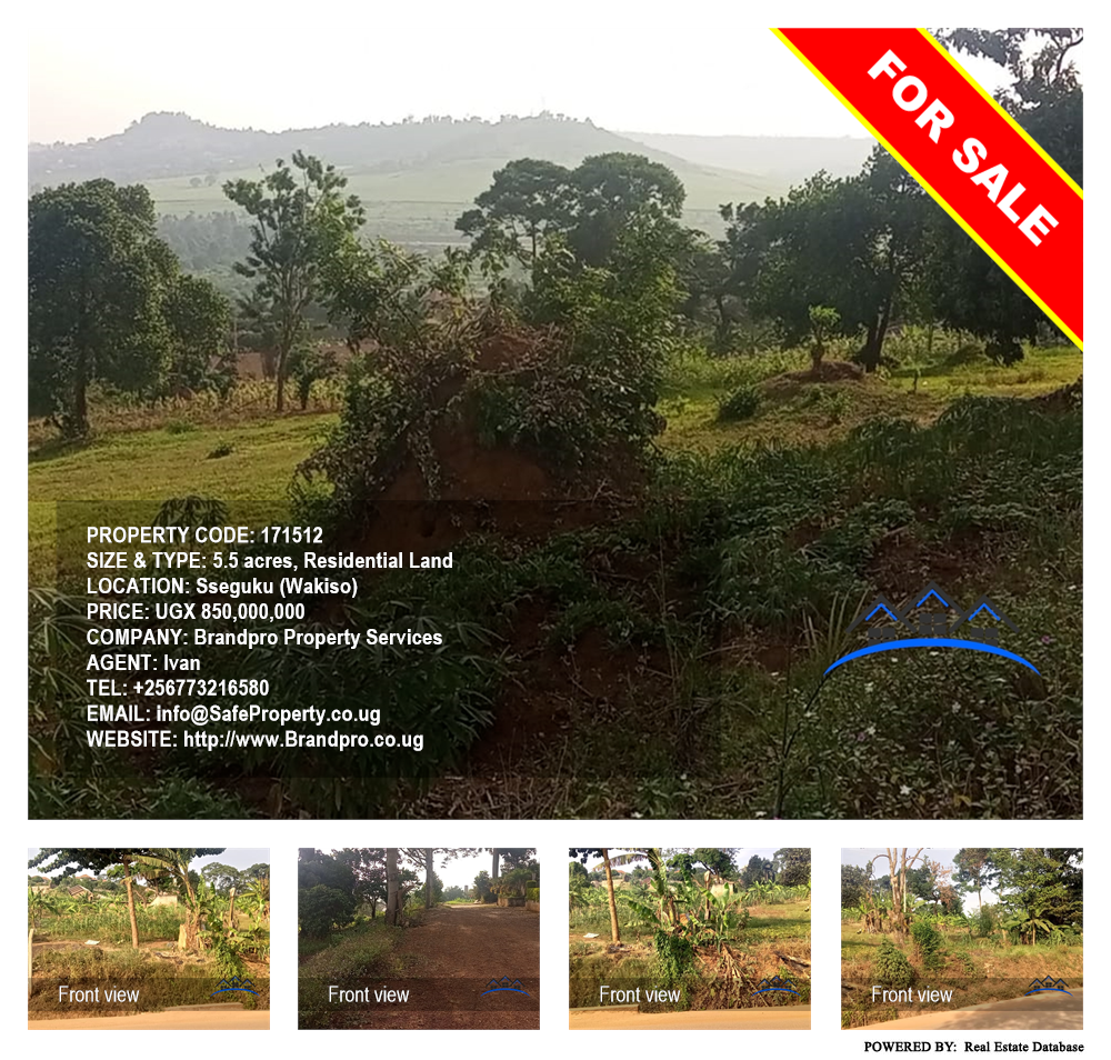 Residential Land  for sale in Seguku Wakiso Uganda, code: 171512