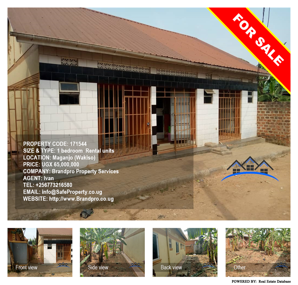 1 bedroom Rental units  for sale in Maganjo Wakiso Uganda, code: 171544