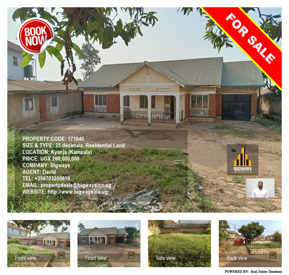 Residential Land  for sale in Kyanja Kampala Uganda, code: 171640