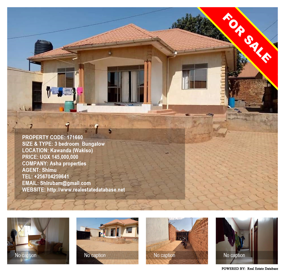 3 bedroom Bungalow  for sale in Kawanda Wakiso Uganda, code: 171660