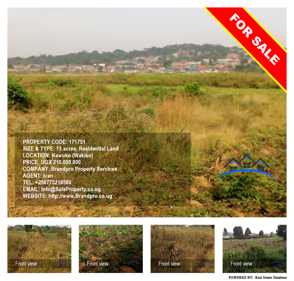 Residential Land  for sale in Kawuku Wakiso Uganda, code: 171751