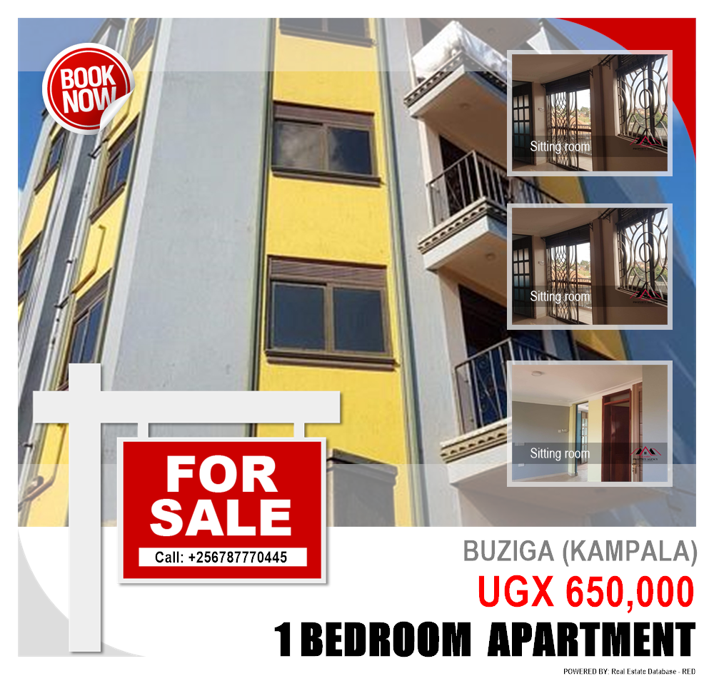 1 bedroom Apartment  for sale in Buziga Kampala Uganda, code: 171873