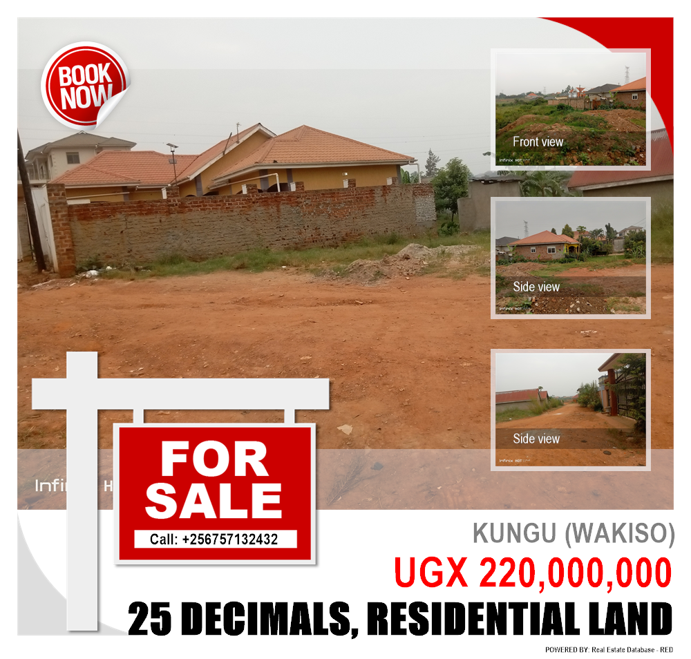 Residential Land  for sale in Kungu Wakiso Uganda, code: 171898