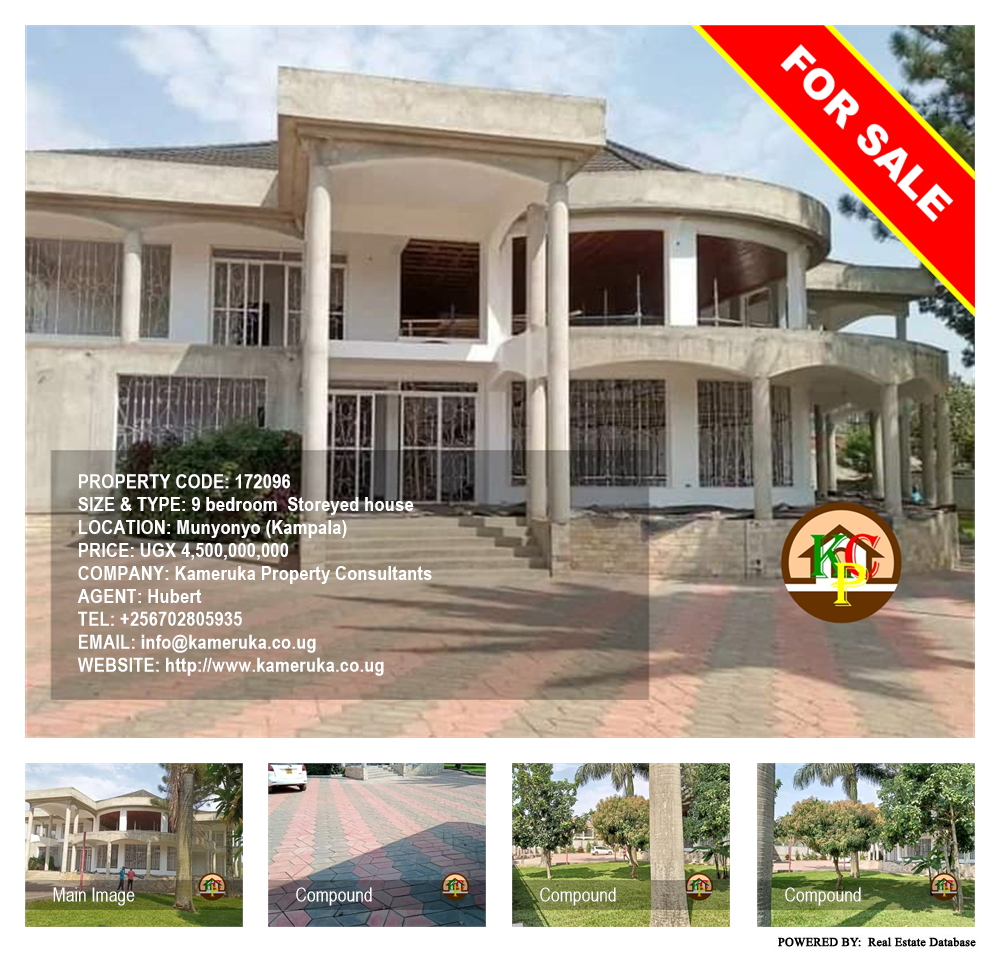 9 bedroom Storeyed house  for sale in Munyonyo Kampala Uganda, code: 172096