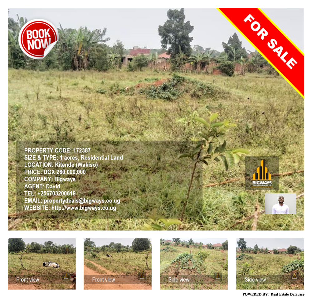 Residential Land  for sale in Kitende Wakiso Uganda, code: 172387