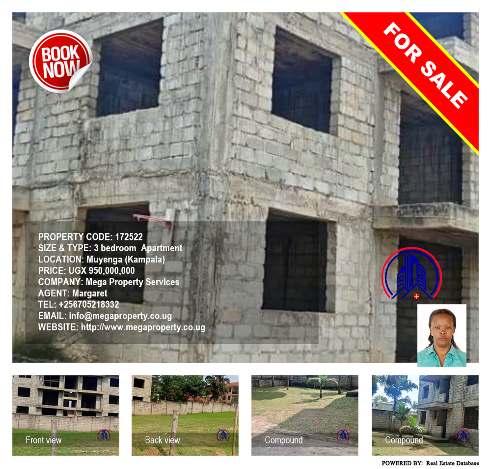 3 bedroom Apartment  for sale in Muyenga Kampala Uganda, code: 172522