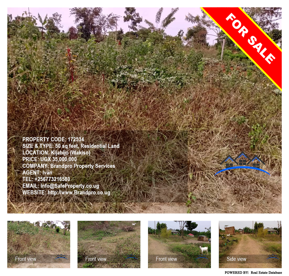 Residential Land  for sale in Kijabijo Wakiso Uganda, code: 172534