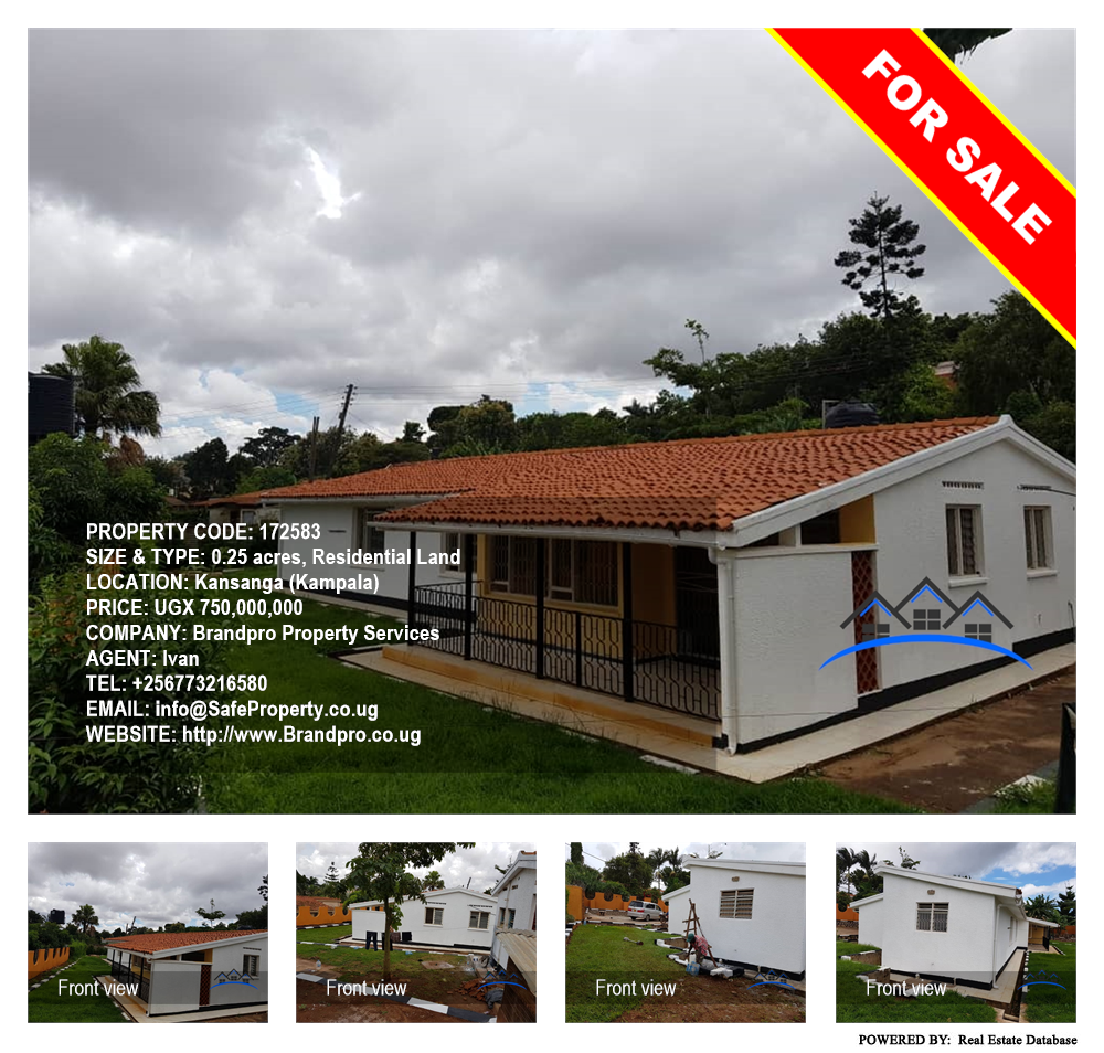 Residential Land  for sale in Kansanga Kampala Uganda, code: 172583