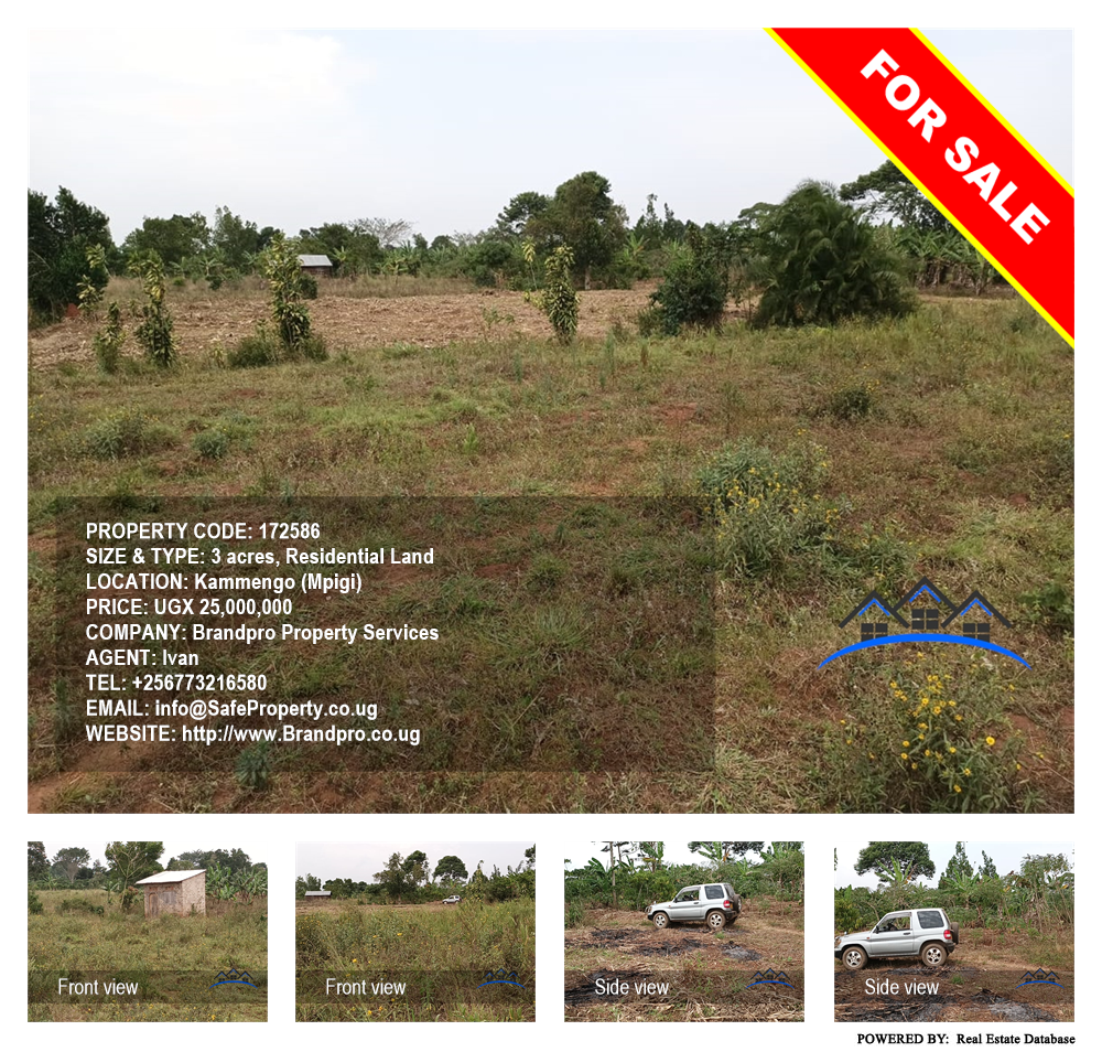 Residential Land  for sale in Kamengo Mpigi Uganda, code: 172586