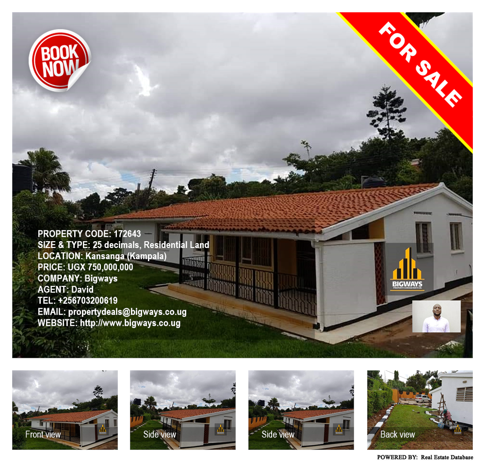 Residential Land  for sale in Kansanga Kampala Uganda, code: 172643