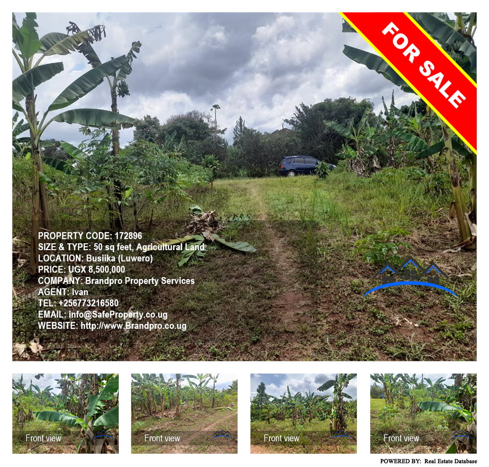 Agricultural Land  for sale in Busiika Luweero Uganda, code: 172896