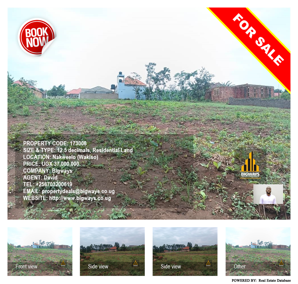 Residential Land  for sale in Nakweelo Wakiso Uganda, code: 173006
