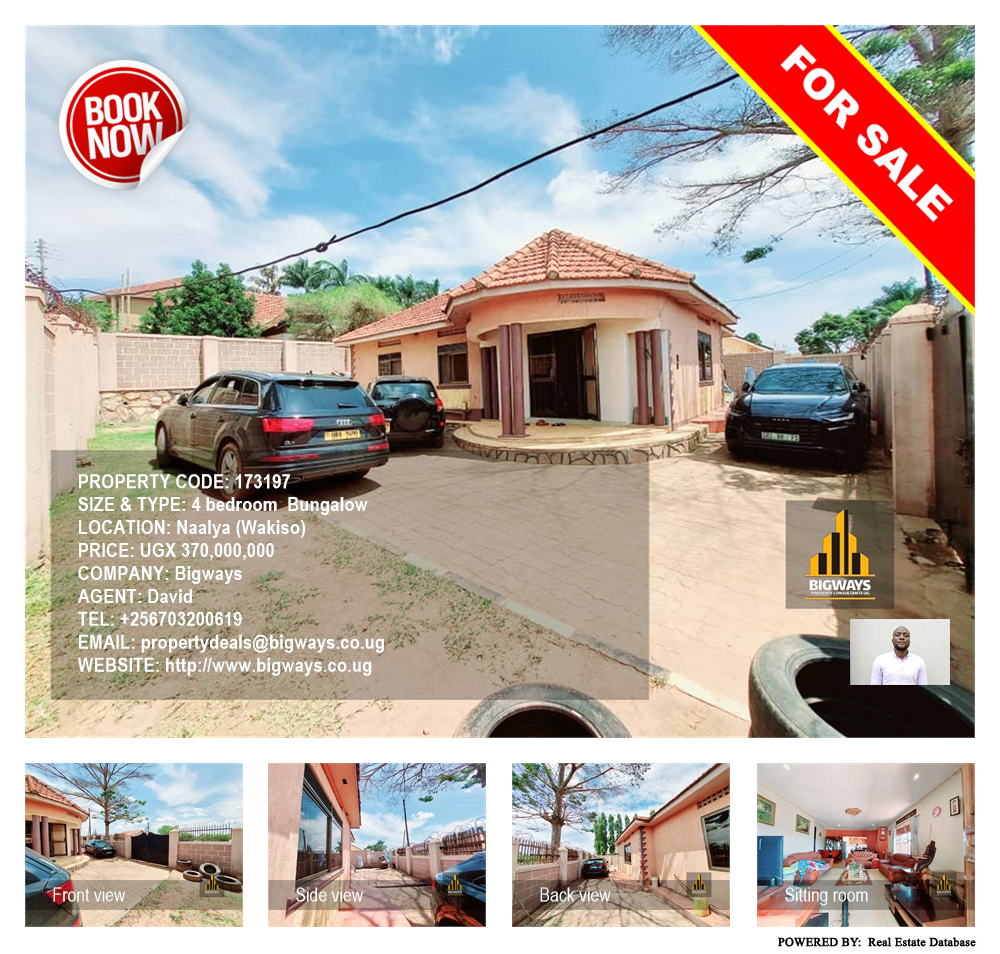 4 bedroom Bungalow  for sale in Naalya Wakiso Uganda, code: 173197