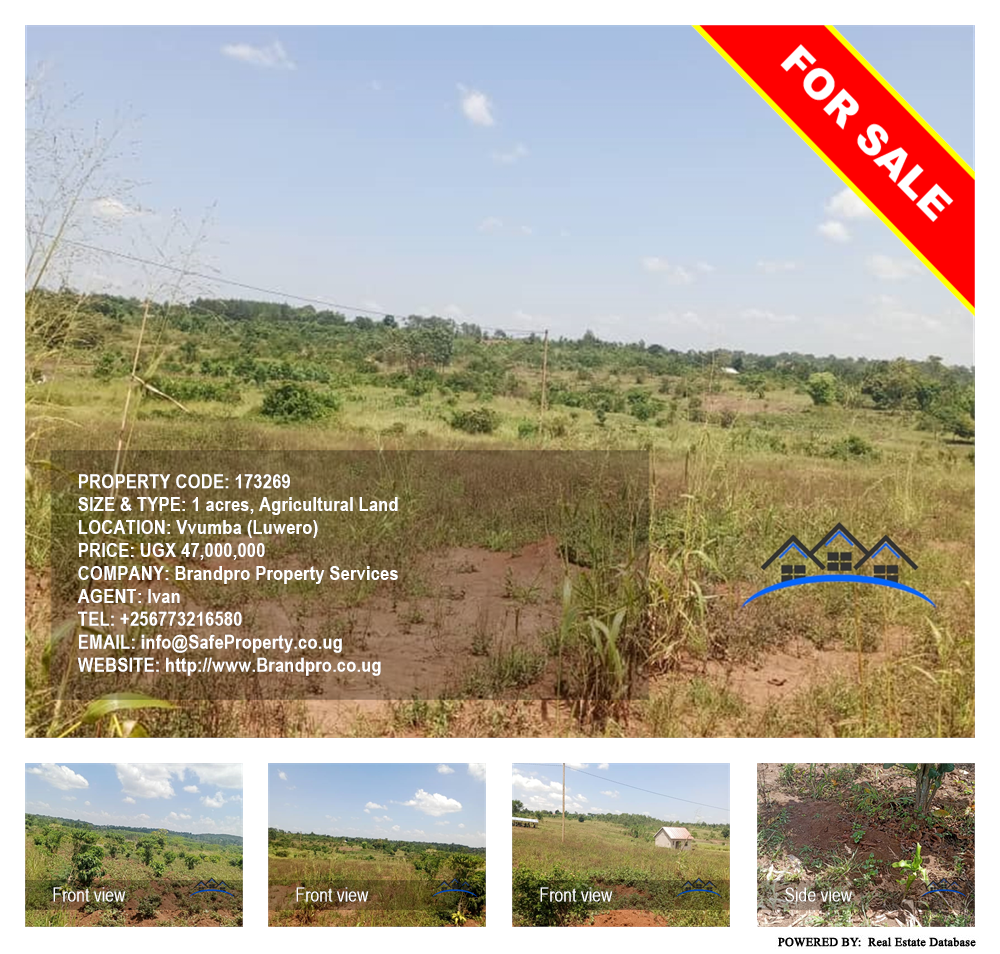Agricultural Land  for sale in Vvumba Luweero Uganda, code: 173269