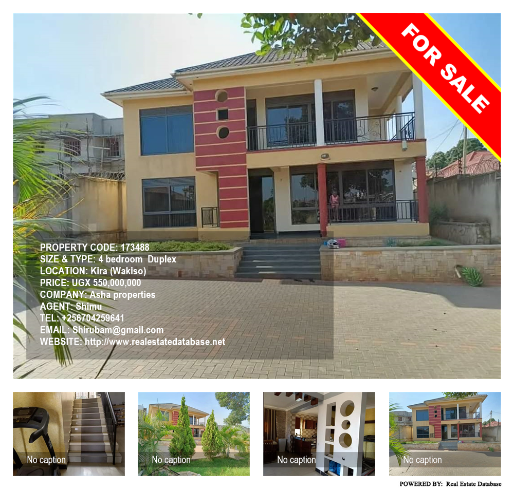 4 bedroom Duplex  for sale in Kira Wakiso Uganda, code: 173488