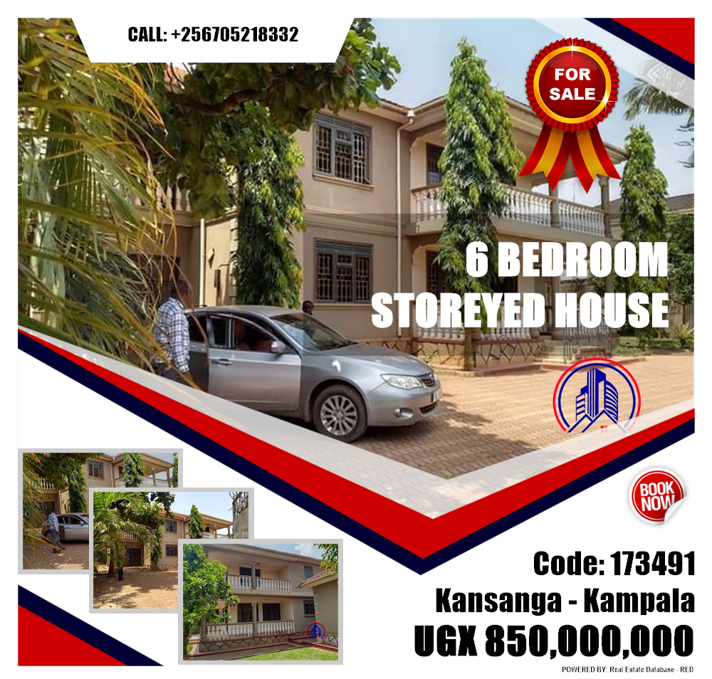 6 bedroom Storeyed house  for sale in Kansanga Kampala Uganda, code: 173491