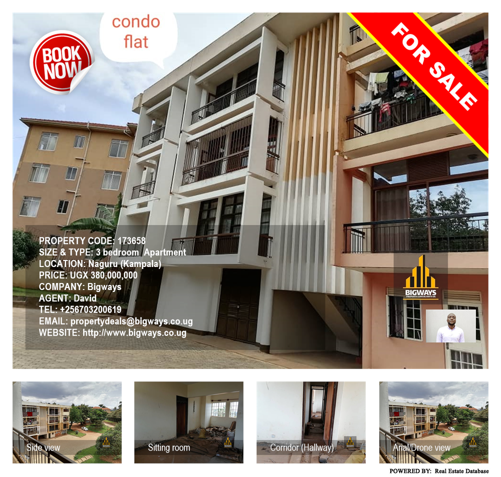 3 bedroom Apartment  for sale in Naguru Kampala Uganda, code: 173658