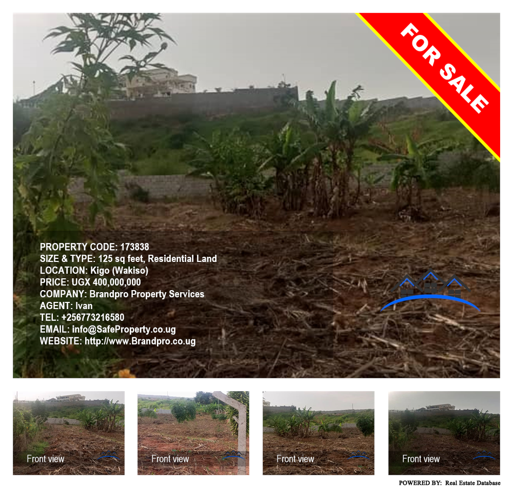 Residential Land  for sale in Kigo Wakiso Uganda, code: 173838