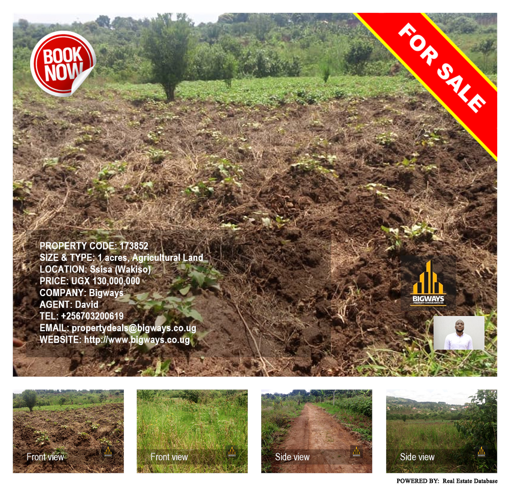 Agricultural Land  for sale in Ssisa Wakiso Uganda, code: 173852