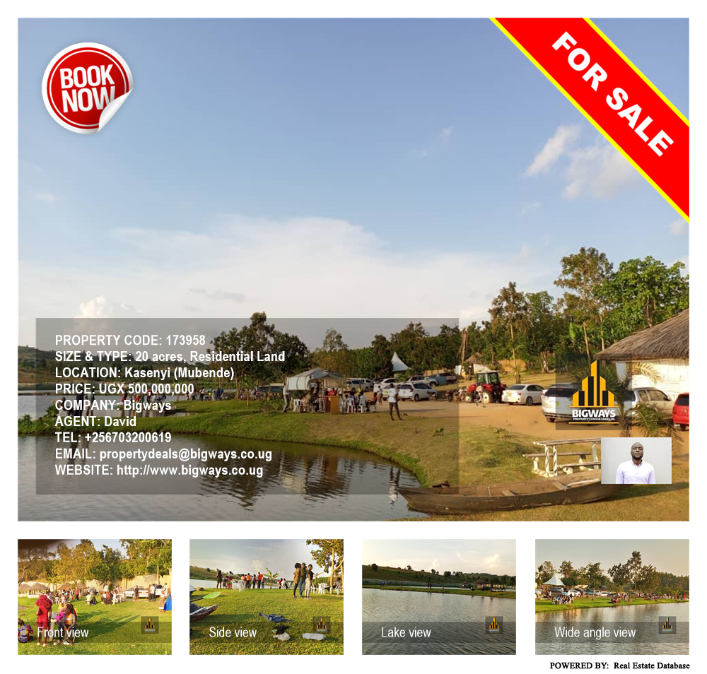 Residential Land  for sale in Kasenyi Mubende Uganda, code: 173958