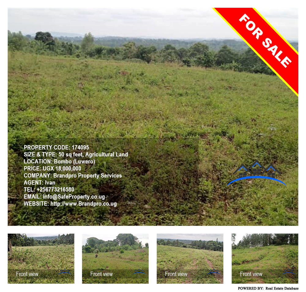 Agricultural Land  for sale in Bombo Luweero Uganda, code: 174095