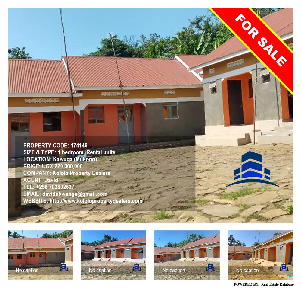 1 bedroom Rental units  for sale in Kawuga Mukono Uganda, code: 174146
