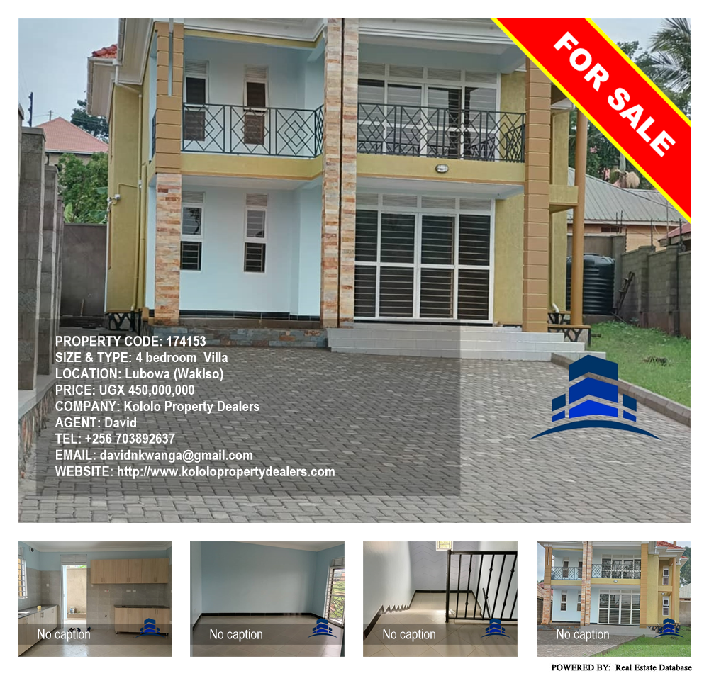 4 bedroom Villa  for sale in Lubowa Wakiso Uganda, code: 174153
