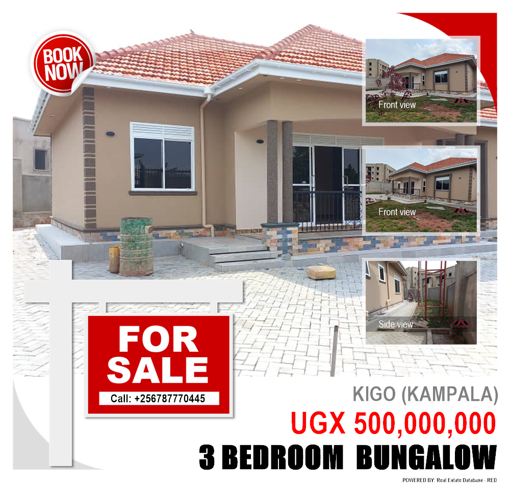 3 bedroom Bungalow  for sale in Kigo Kampala Uganda, code: 174208