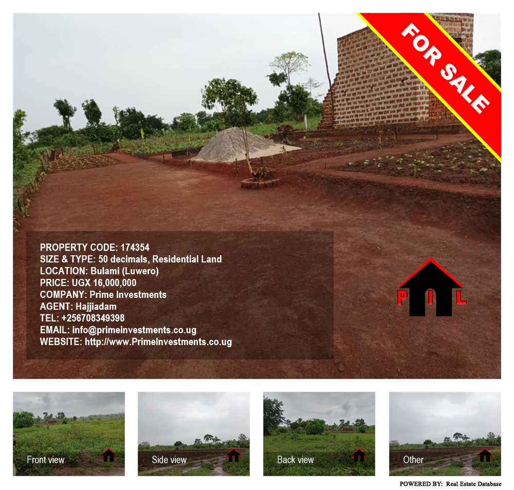 Residential Land  for sale in Bulami Luweero Uganda, code: 174354