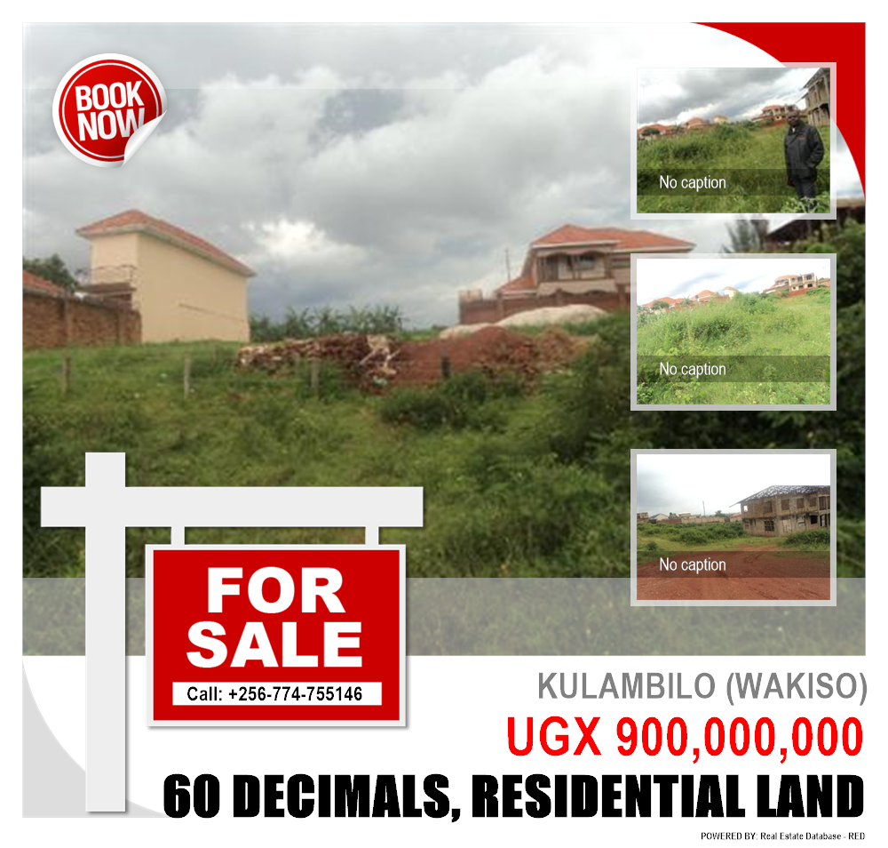 Residential Land  for sale in Kulambilo Wakiso Uganda, code: 17454