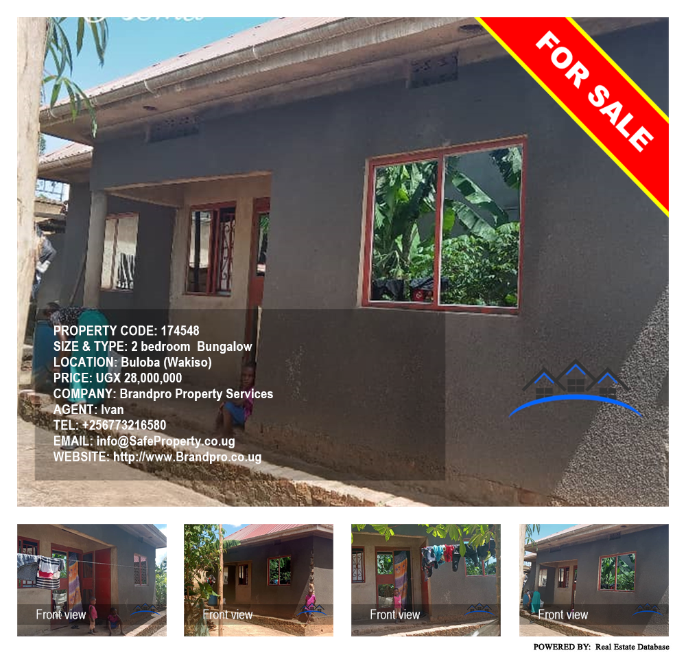 2 bedroom Bungalow  for sale in Buloba Wakiso Uganda, code: 174548