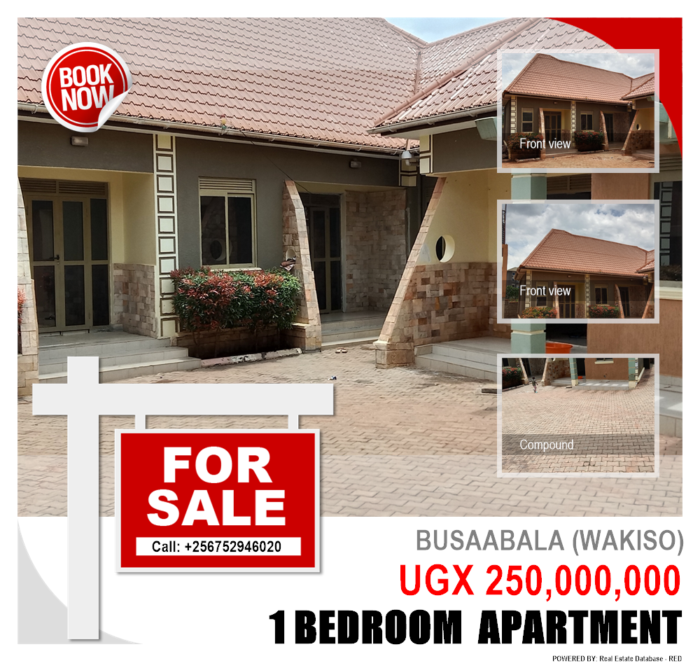 1 bedroom Apartment  for sale in Busaabala Wakiso Uganda, code: 174564