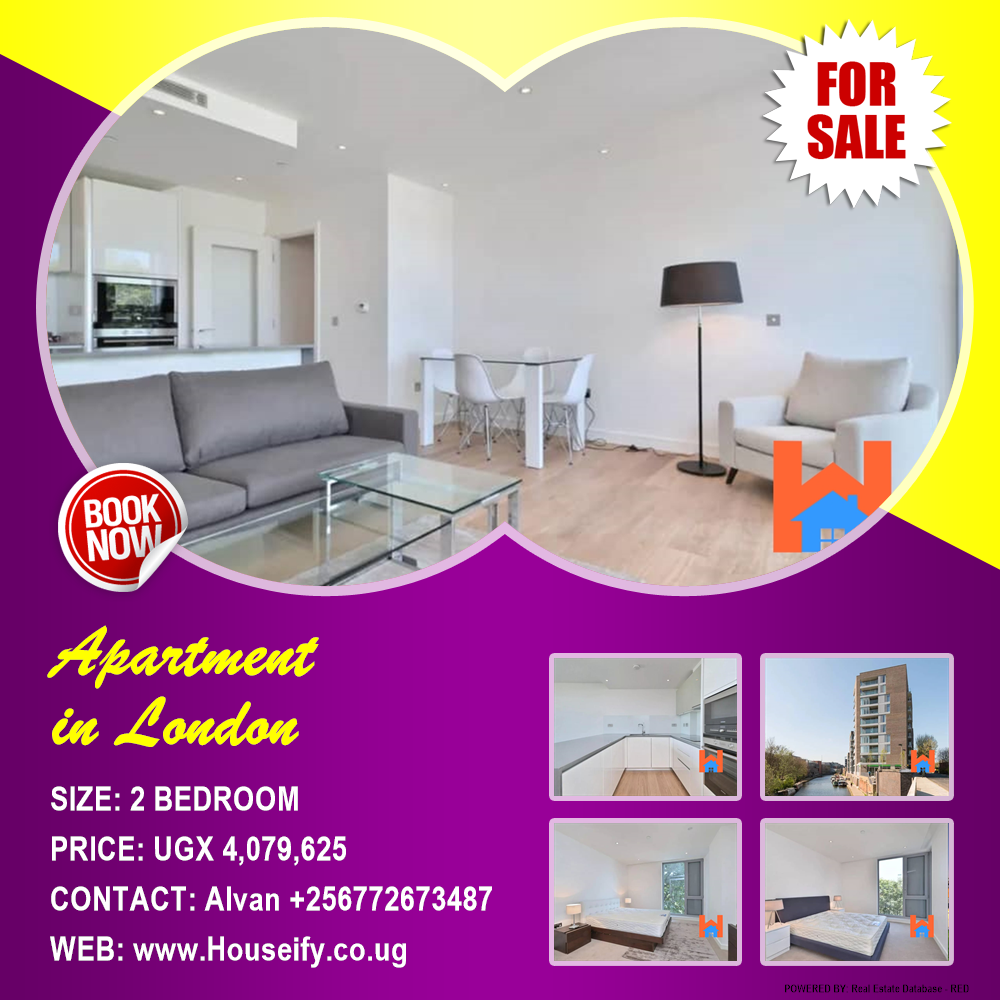 2 bedroom Apartment  for rent in London International Uganda, code: 174690