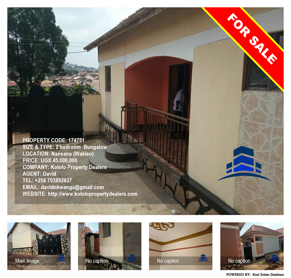 2 bedroom Bungalow  for sale in Nansana Wakiso Uganda, code: 174751