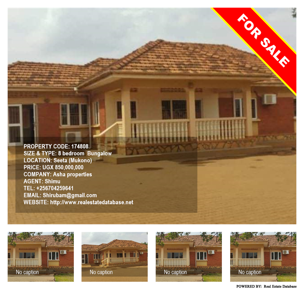 8 bedroom Bungalow  for sale in Seeta Mukono Uganda, code: 174808
