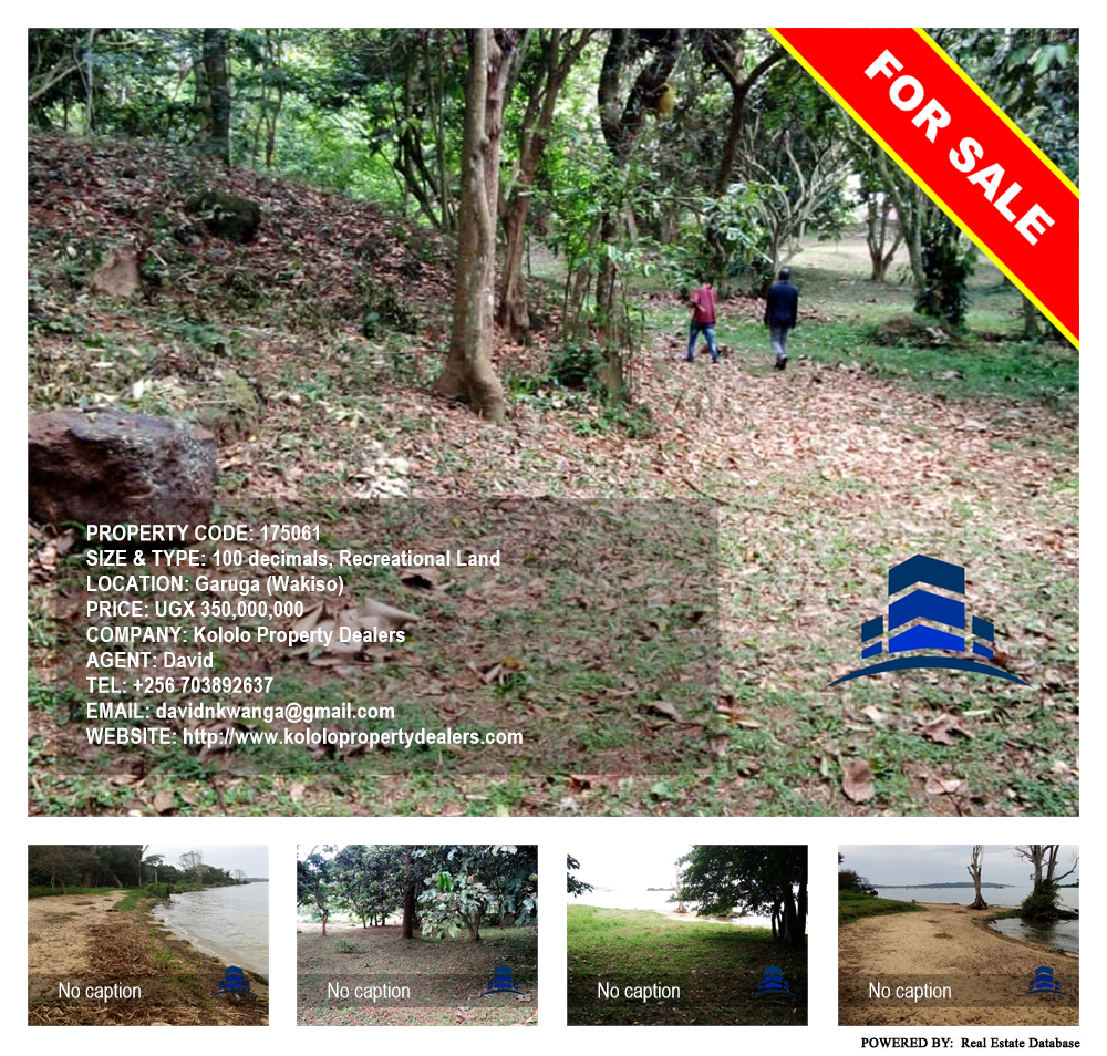 Recreational Land  for sale in Garuga Wakiso Uganda, code: 175061