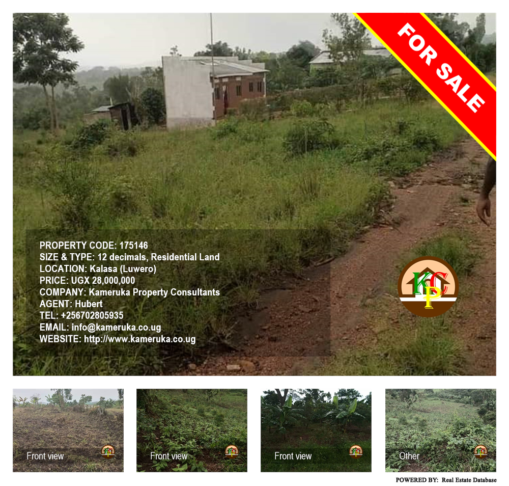 Residential Land  for sale in Kalasa Luweero Uganda, code: 175146