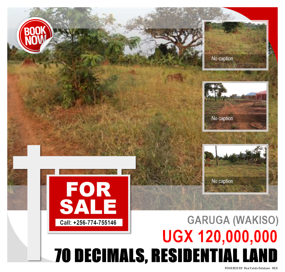 Residential Land  for sale in Garuga Wakiso Uganda, code: 17546